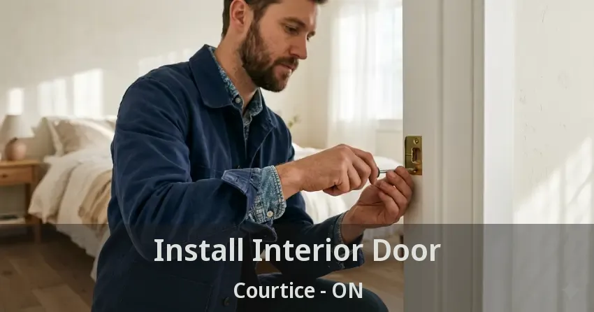 Install Interior Door Courtice - ON