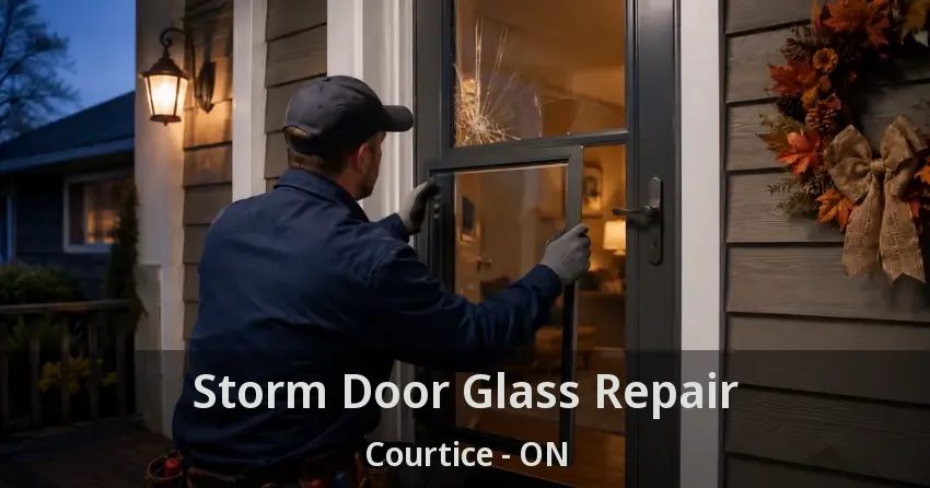 Storm Door Glass Repair Courtice - ON