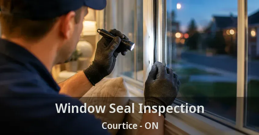 Window Seal Inspection Courtice - ON