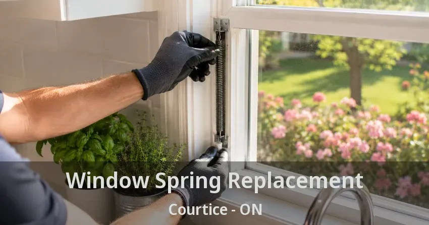 Window Spring Replacement Courtice - ON