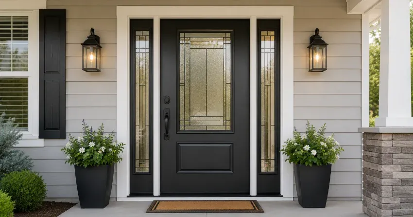 full door replacement installation in Courtice